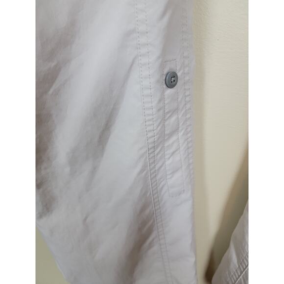 Patagonia Women's Size 14 Hiking Outdoor Pants with Roll Tab Hem Nylon Stain - Picture 5 of 9